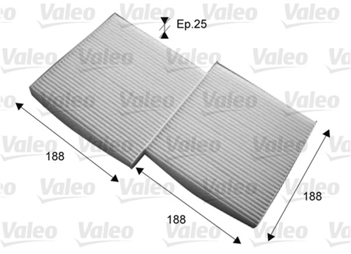 BMWPOLEN FİLTRESİ BMW X3 VALEO 715714VALEOVALEO 715714