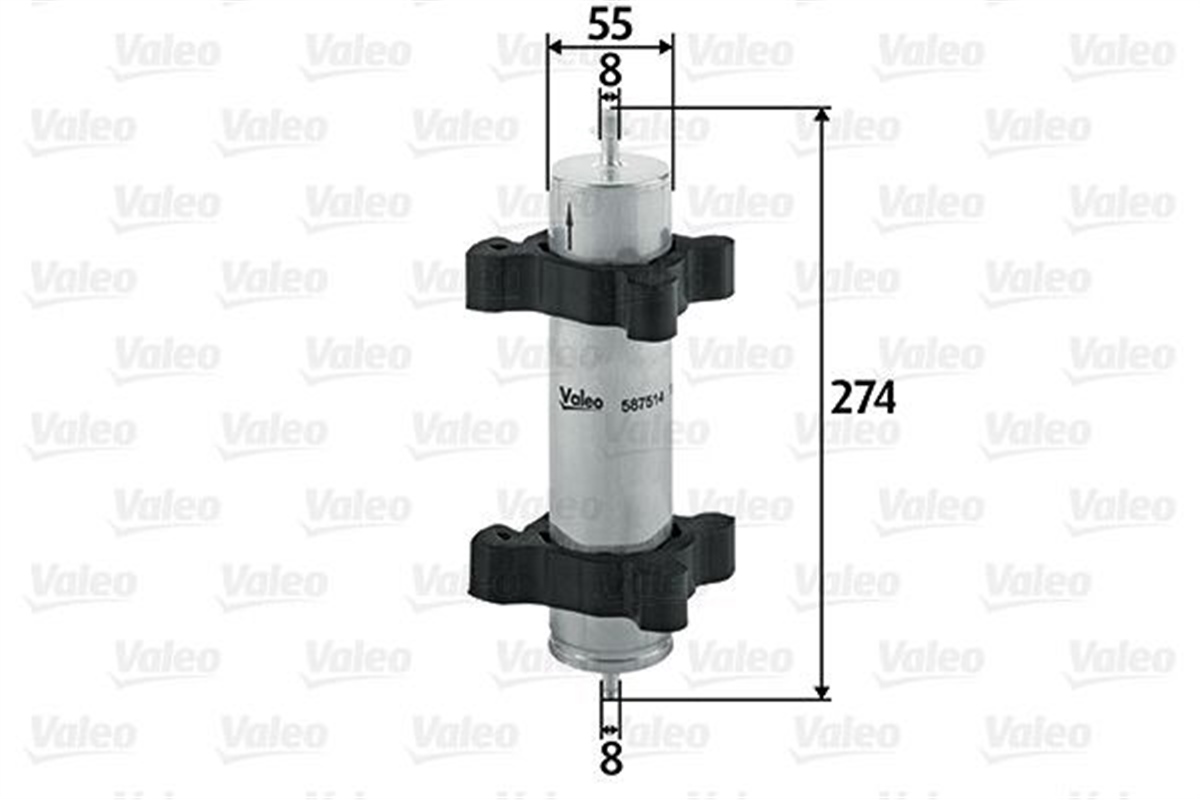 BMWYAKIT FİLTRESİ MAZOT BMW 3 320 D-CD TURBODIESEL VALEO 587514VALEOVALEO 587514