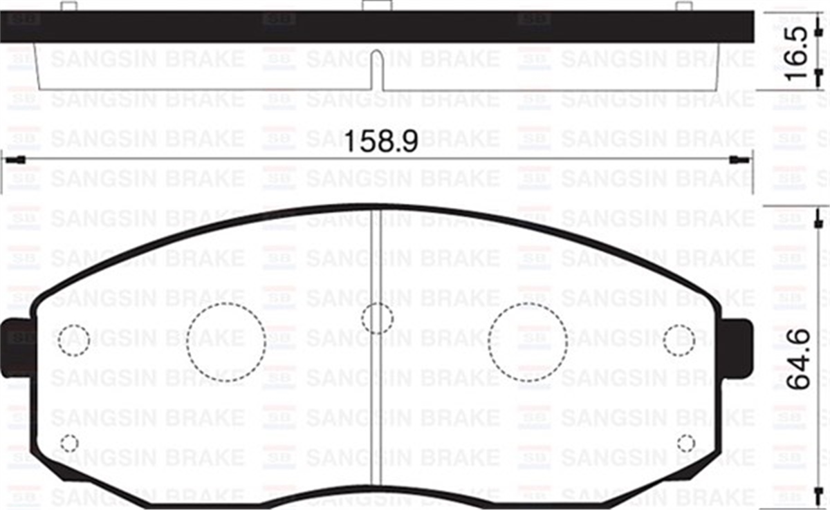BONGOÖN BALATA DİSK BONGO III VAN 04 SANGSIN SP1176SANGSINSANGSIN SP1176
