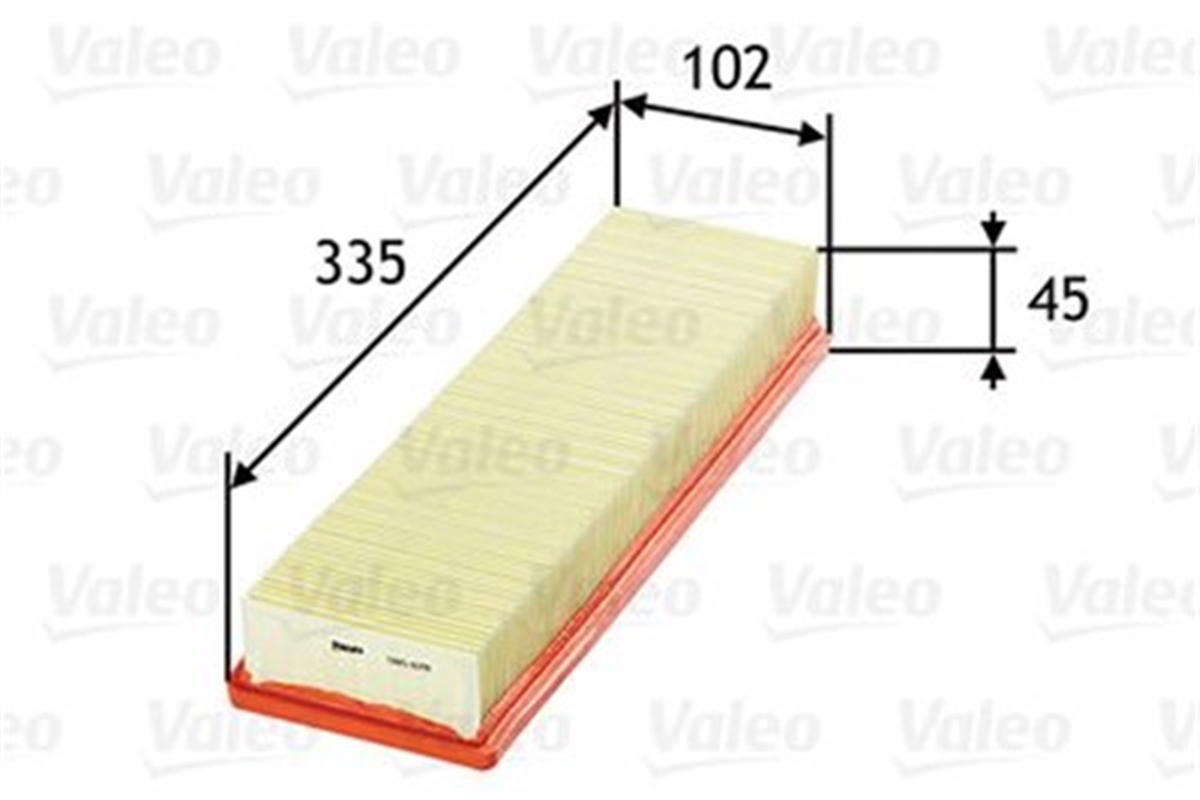 C3HAVA FİLTRESİ CITROEN C3-C3 PLURIEL-C3 XTR 1.1-1.4 VALEO 585078VALEOVALEO 585078