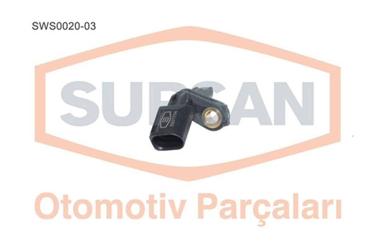 CADDYSENSÖR ABS VW CADDY 1.4 - 1.4 16V - 1.6 - 1.9 TDI - 2.0 SDI BCA-BUD-BGU-BSE-BSF-BSU-BJB-BLS-BDJ-BST SUPSAN SWS0020-03SUPSANSUPSAN SWS0020-03