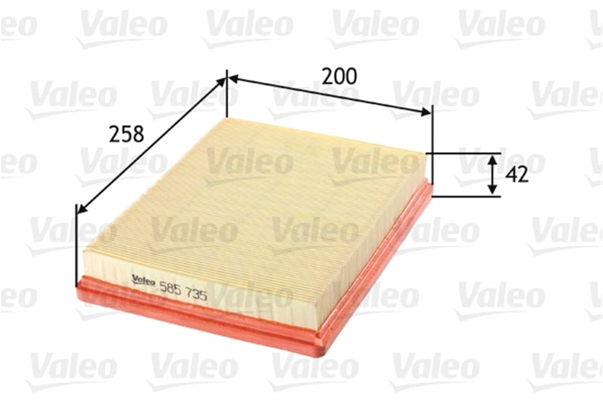 CARENSHAVA FİLTRESİ KIA CARENS III 1.6 CVVT-2.0 CVVT VALEO 585735VALEOVALEO 585735
