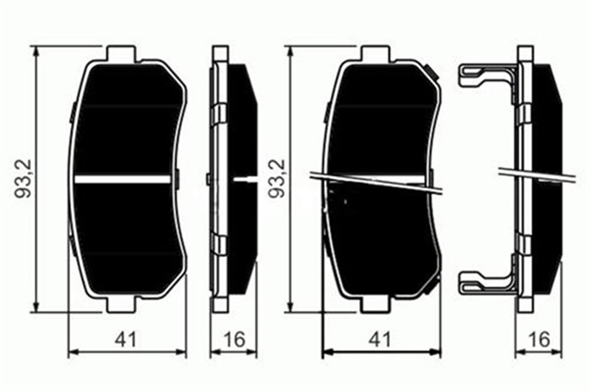 CEEDARKA BALATA ACCENT ERA 1.4 GL-1.5 CRDI-1.6 GLS 05 10 KIA RIO 02 KIA CEED 07 10 SPORTAGE 06 MARELLI 323700003100MARELLIMARELLI 323700003100