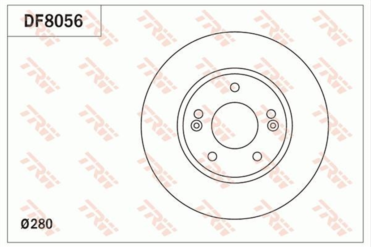 CEEDÖN FREN AYNASI I30 11-15 KIA CEED 15 TRW DF8056TRWTRW DF8056