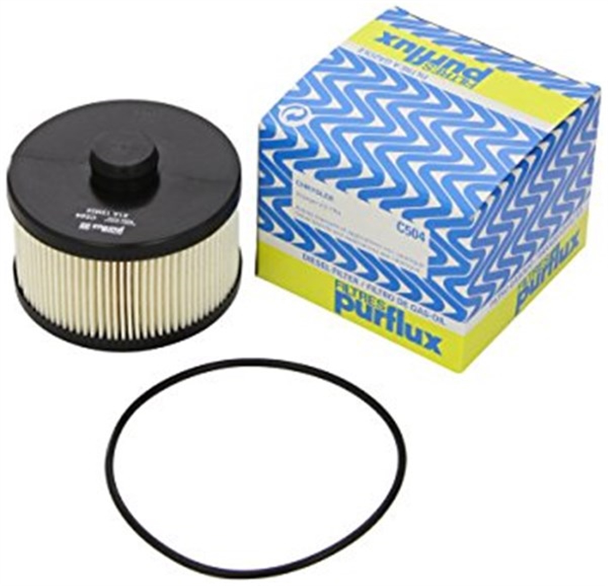 CHRYSLERYAKIT FİLTRESİ CHRYSLER VOYAGER III 2.5 CRDI 00 PURFLUX C504PURFLUXPURFLUX C504