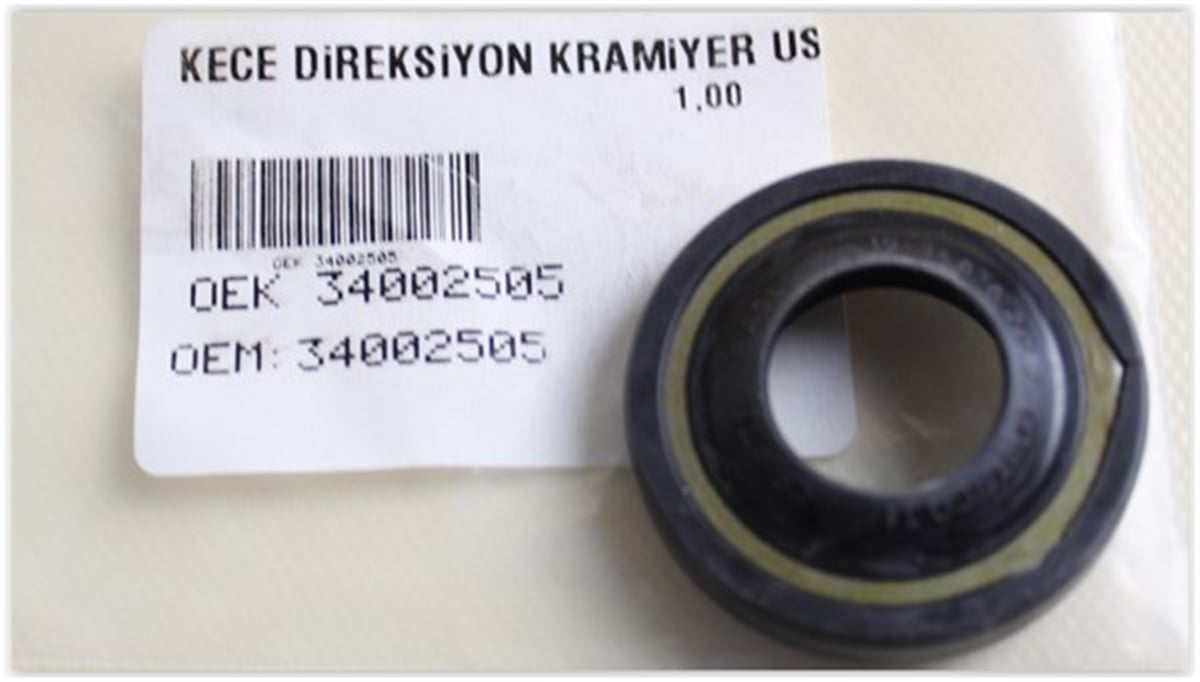 CITROENKEÇE DİREKSİYON KRAMİYER ÜST M131 SLX-TEMPRA-TIPO-CITROEN-PEJO 19.05 34.6 6.2-9.2 OEK 34002505OEKOEK 34002505