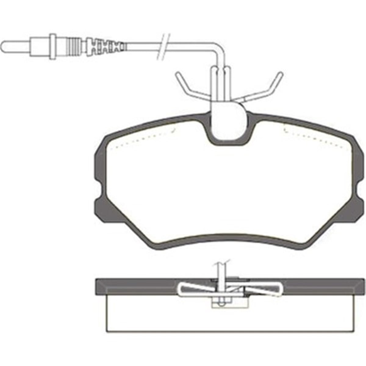 CITROENÖN BALATA P306 2.0 S16 1993-97 -P405 1.6I 1.8I 2.0I 1.9 SRI-2.0 MI16 CITROEN ZX 2.0 FİŞLİ MARELLI 323700021000MARELLIMARELLI 323700021000