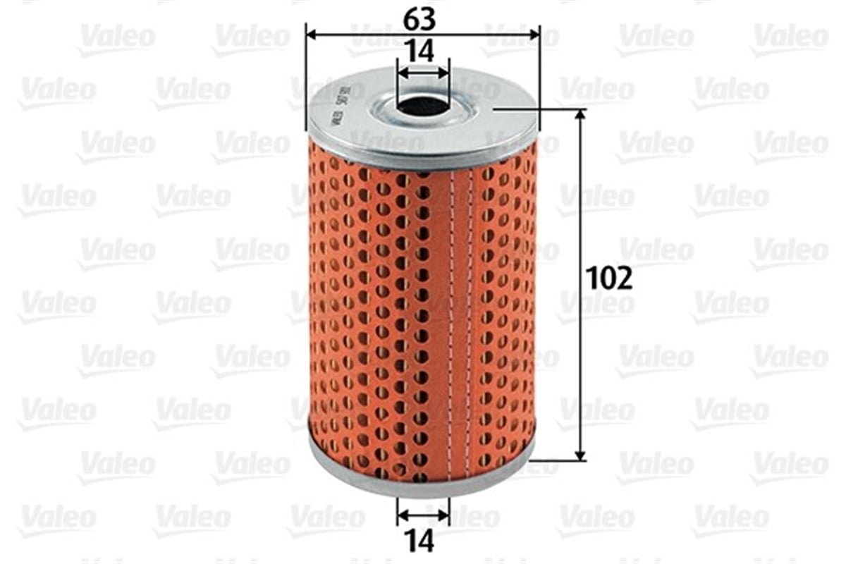 CITROENYAKIT FİLTRESİ MAZOT CITROEN C 15 1.8 D-PEUGEOT 205 1.8 D VALEO 587911VALEOVALEO 587911