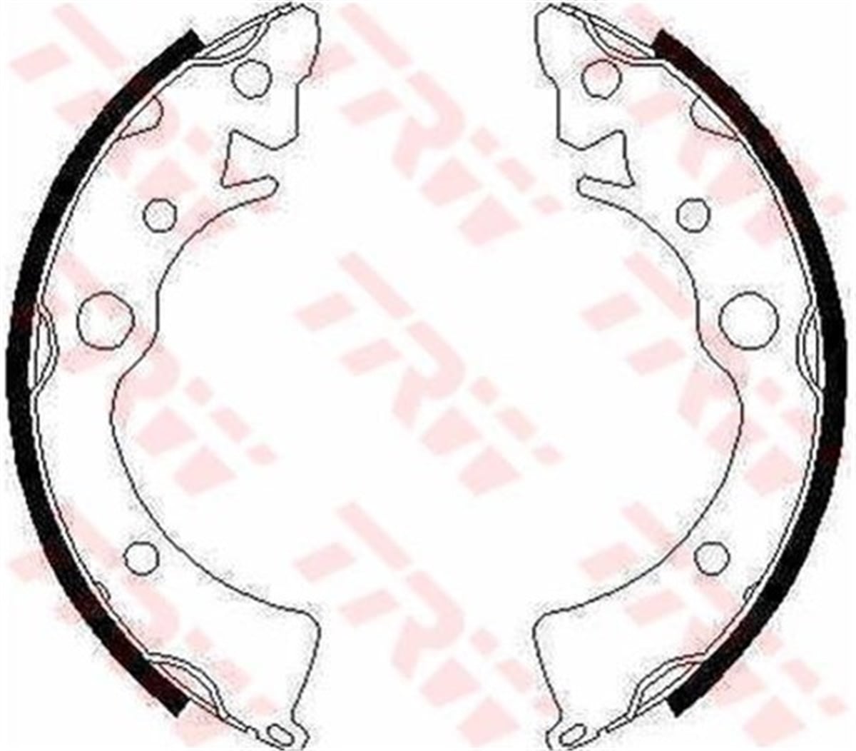 CIVICARKA PABUÇ BALATA HONDA CIVIC IV 1.3-1.5 İ-1.6 İ ABS SİZ 91-95 -CIVIC V EJ 1.6 VTİ 96-00 TRW GS6210TRWTRW GS6210