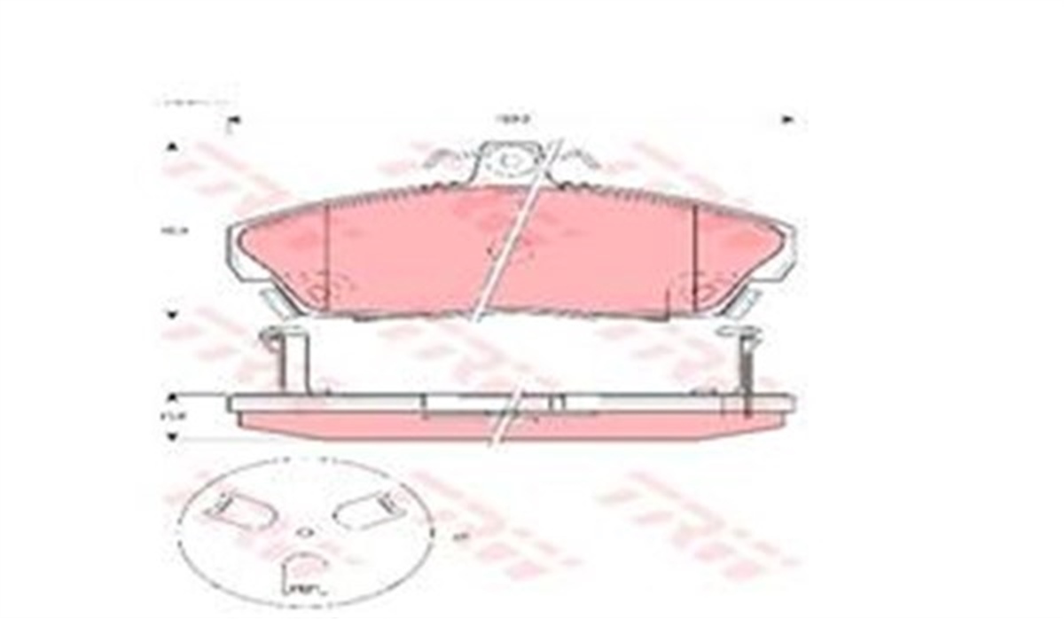 CIVICÖN BALATA CIVIC VI 95-05 ROVER 200 400 95-00 25 00-05 45 00-05 MG 01-05 800 92-93 COUPE TRW GDB3267TRWTRW GDB3267