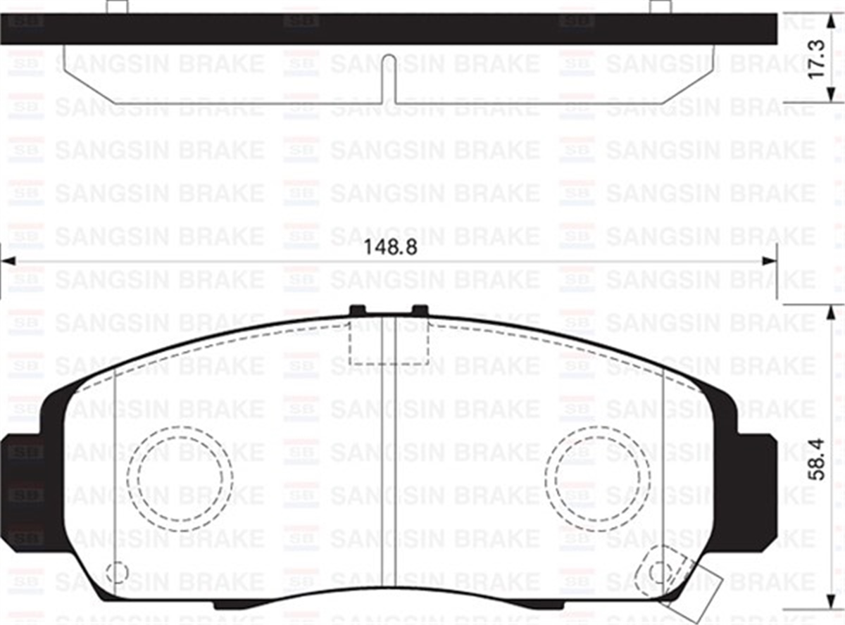 CIVICÖN BALATA HONDA CIVIC SEDAN 07-11 FRV 07 GDB3268-GDB3240 SANGSIN SP2114SANGSINSANGSIN SP2114