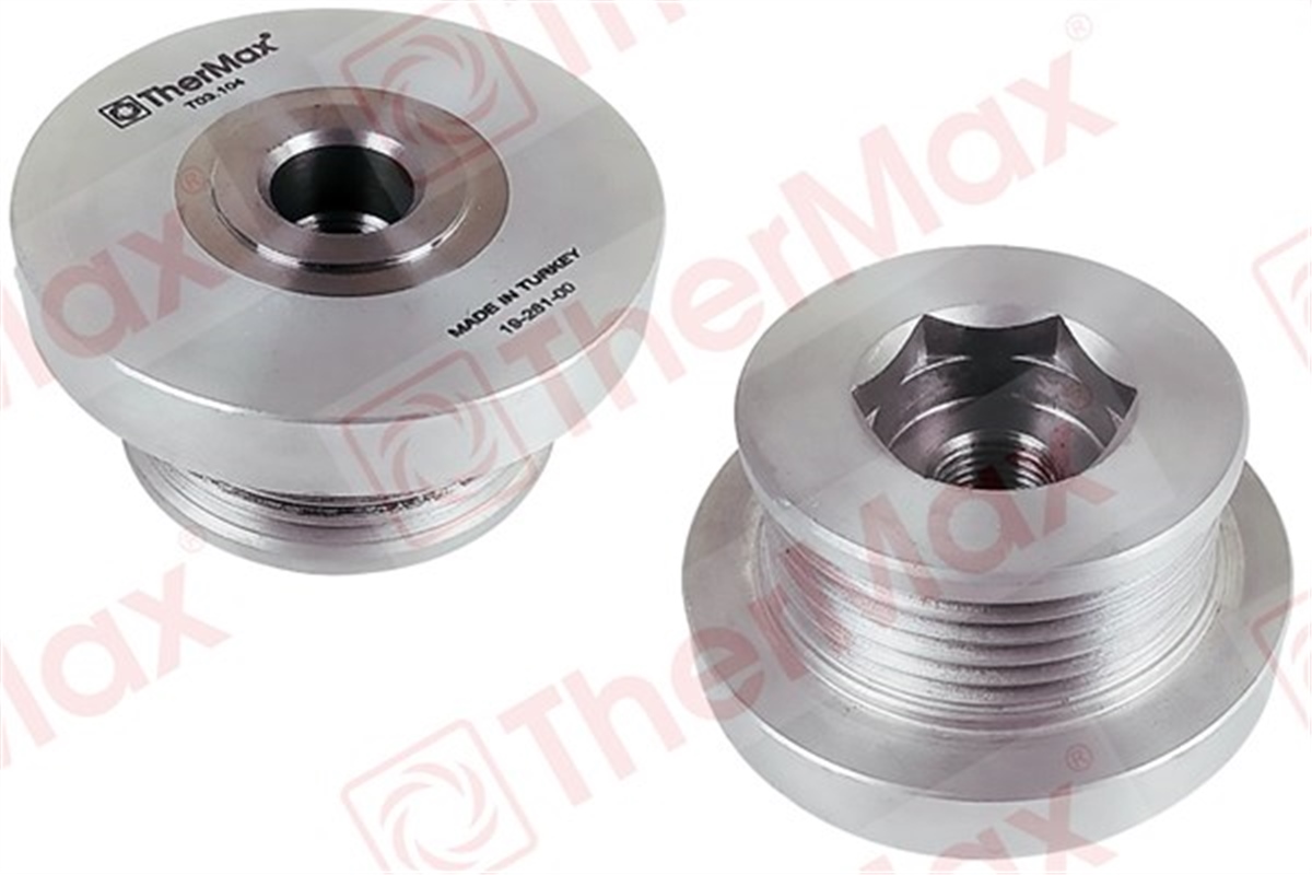 CLIOALTERNATÖR KASNAĞI MEGANE-CLIO II-KANGOO-TWINGO-SYMBOL II 01- 5 KANALLI K9K-K4M THERMAX T03.104THERMAXTHERMAX T03.104
