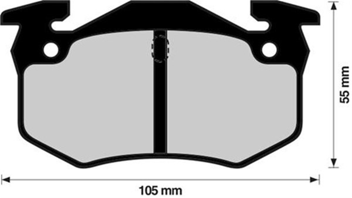 CLIOARKA BALATA R9-R19-PEUGEOT 106 96 P206 00 P306 97-01 MEGANE I-CLIO I-II -SAXO 96 XSARA 97 İNCE TİP MARELLI 323700013700MARELLIMARELLI 323700013700