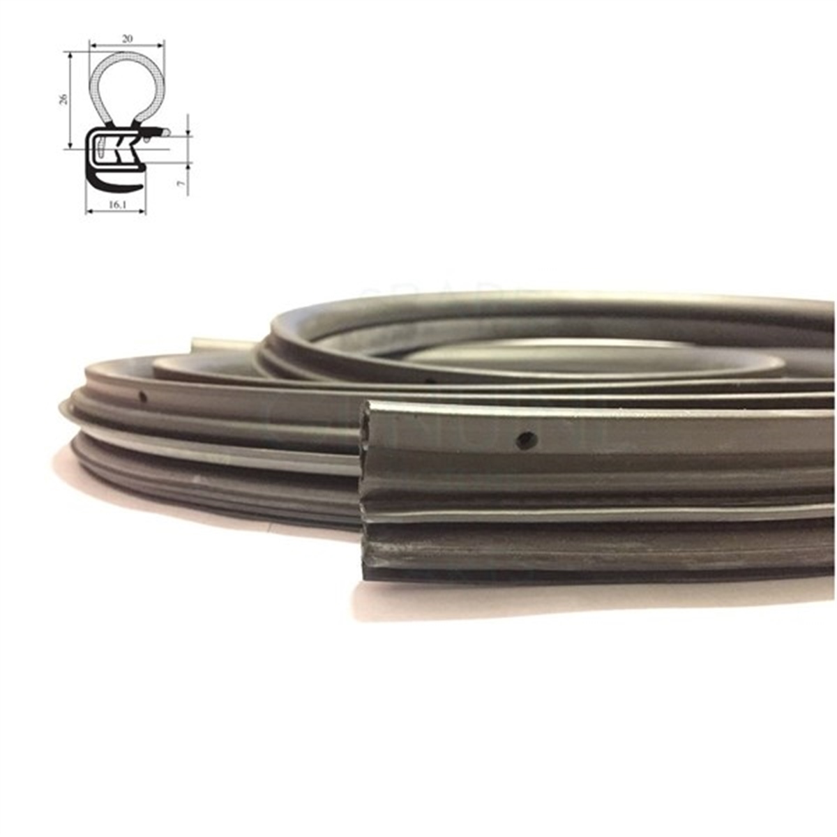 CLIOARKA KAPI FİTİLİ SAĞ SOL CLIO MASTER 3006MASTER-KAUÇUKMASTER 3006