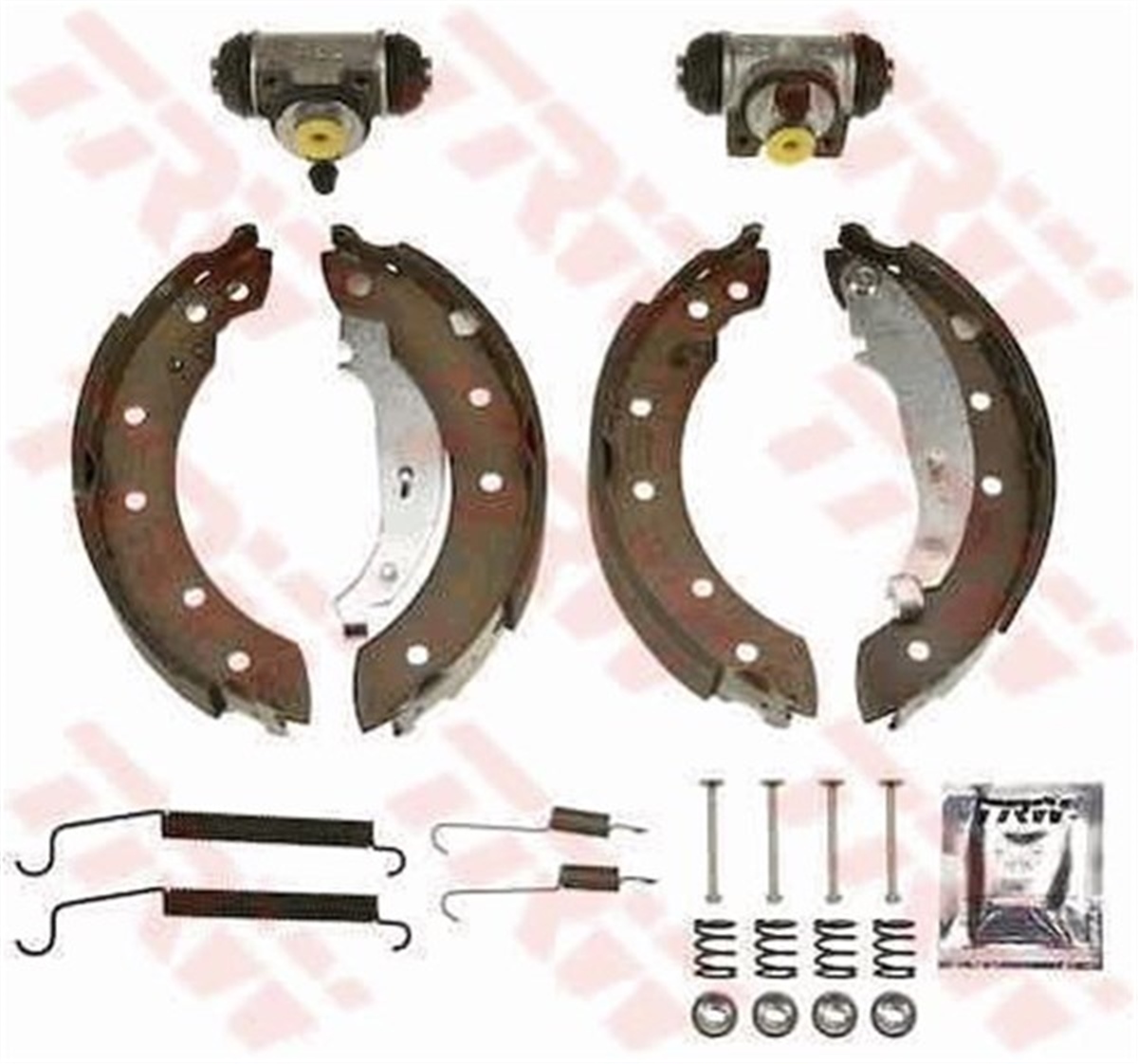 CLIOARKA PABUÇ BALATA KİTİ GS8534 BWA129 2ADET AKSESUAR İLE BERABER CLIO 98 CLIO SYMBOL TRW GSK1058TRWTRW GSK1058