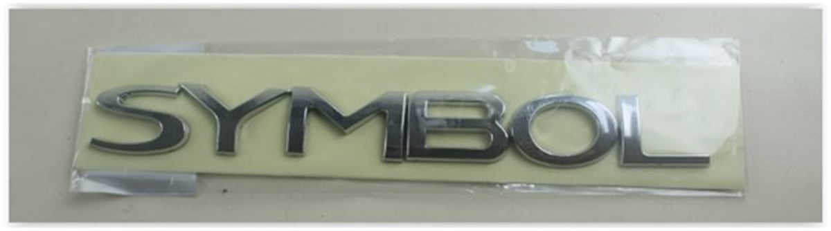 CLIOBAGAJ YAZISI SYMBOL 09 AYRIK TİP-Y.M. OZAR 5Y125OZAROZAR 5Y125