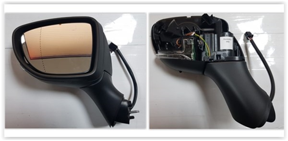 CLIODIŞ DİKİZ AYNASI ELEKTRİKLİ SOL CLIO IV 17ISITMALI ASTA SİNYALLİ ASFERİK VM-6126EBPAL KAPAKSIZ LEDLİ OEK 963028832ROEKOEK 963028832R