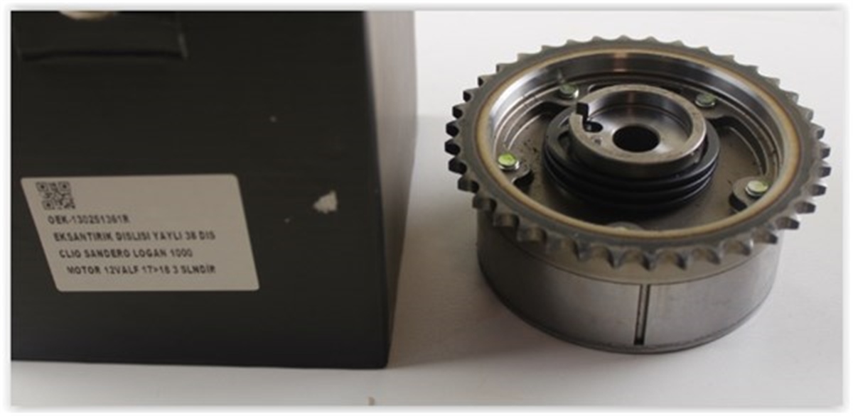 CLIOEKSANTRİK DİŞLİSİ YAYLI 38 DİŞ CLIO-SANDERO-LOGAN 1.0 12V 17-18 3 SİLİNDİR OEK 130251361ROEKOEK 130251361R