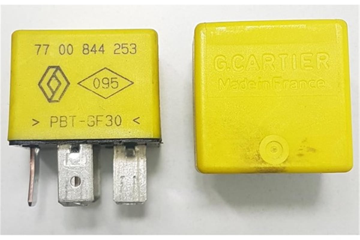 CLIOFAN RÖLESİ 40 AMP 4543A CAPTUR-CLIO II-IV-SYMBOL-DOKKER-LAGUNA I-II-III-MASTER II-III-MEGANE I-II OEK 7700844253OEKOEK 7700844253