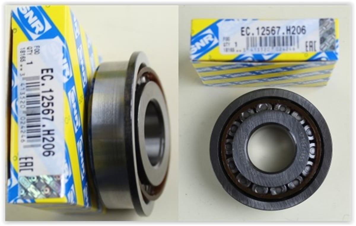 CLIOŞANZUMAN RULMANI CLIO I-KANGOO-LGN-MEGANE-R19-ESPACE JC5 25X59-95.83X18 SNR EC12567H206SNRSNR EC12567H206