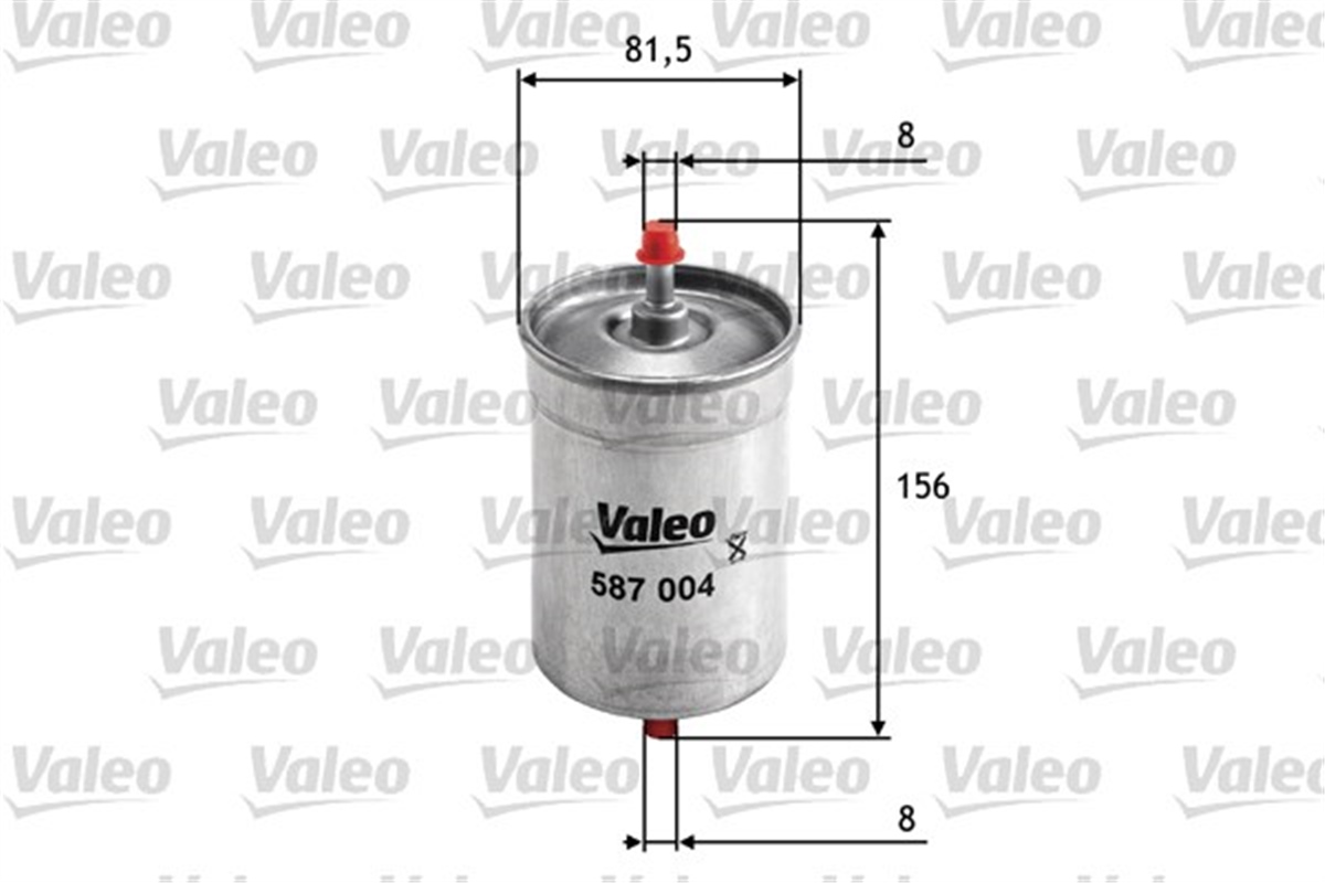 CLIOYAKIT FİLTRESİ BENZİN RENAULT CLIO I 1.2-ESPACE-MASTER-SAFRANE VALEO 587004VALEOVALEO 587004