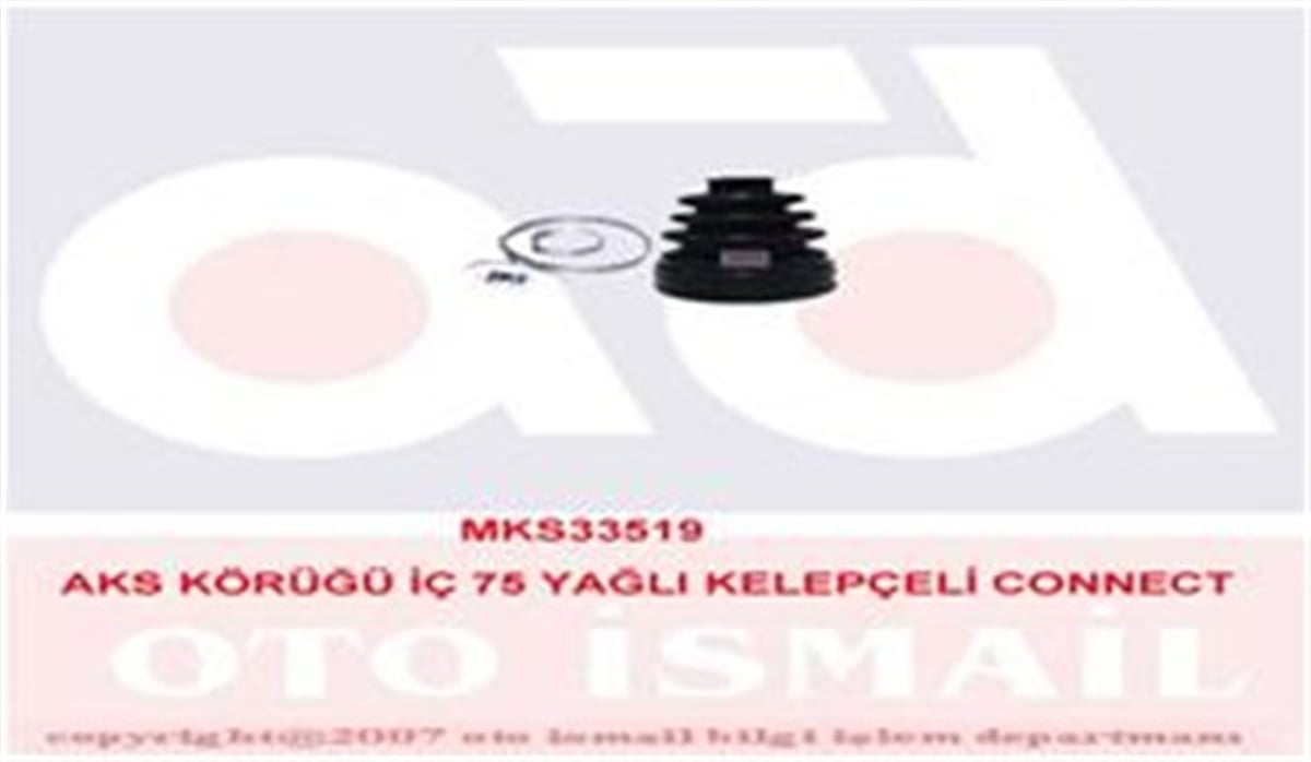 CONNECTAKS KÖRÜĞÜ İÇ 75 YAĞLI KELEPÇELİ CONNECT MKS 519MKSMKS 519