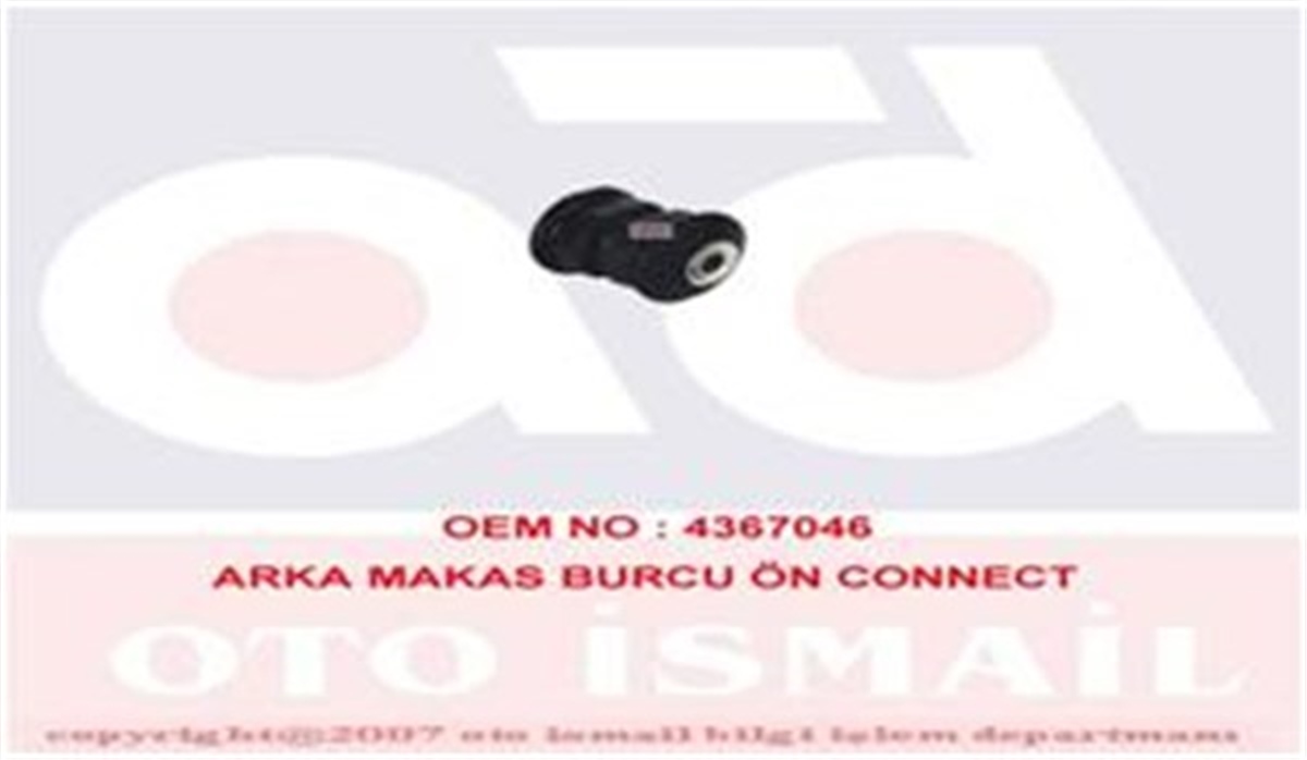 CONNECTARKA MAKAS BURCU ÖN CONNECT 02-13 MKS 504MKSMKS 504