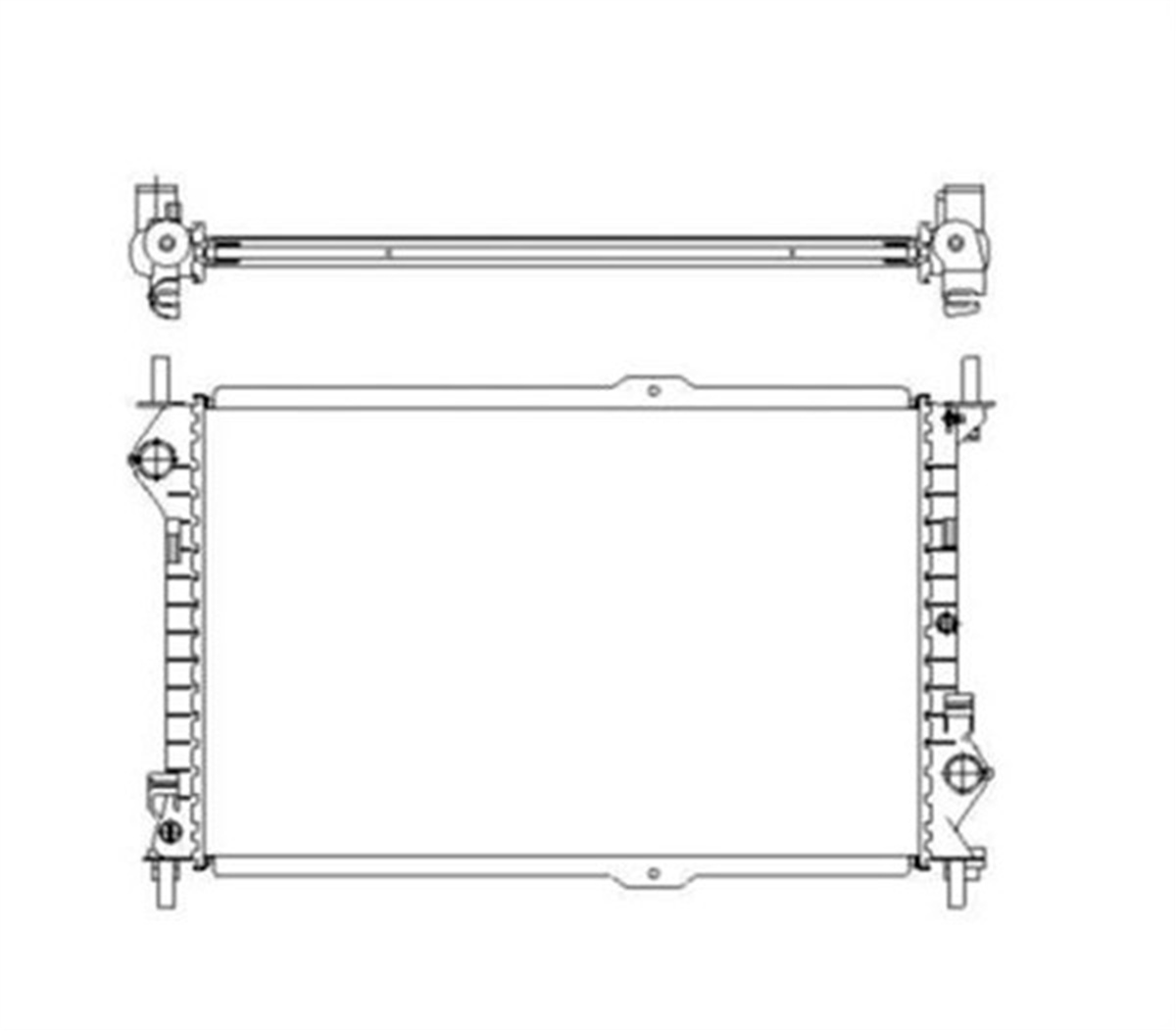 CONNECTRADYATOR BRAZİNG CONNECT 70 HP MEK 620X400X26 ORIS BFR116ORISORIS BFR116