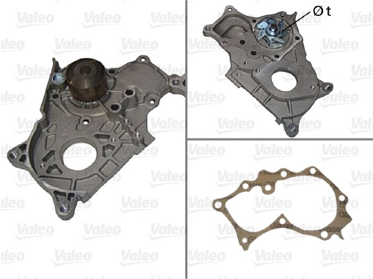 COROLLADEVİRDAİM TOYOTA AVENSIS 2.0D 99-03 COROLLA 2.0D 00-02 VALEO 506851VALEOVALEO 506851