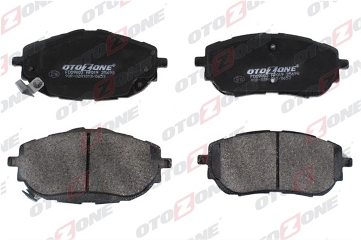 COROLLAÖN BALATA AURIS NZE18-ZRE18 -COROLLA SEDAN 1.6 VVTİ-1.33-1.6-1.8 VVTİ-1.4 D4D 12 GDB3598 OTOZONE FDO9003OTOZONEOTOZONE FDO9003