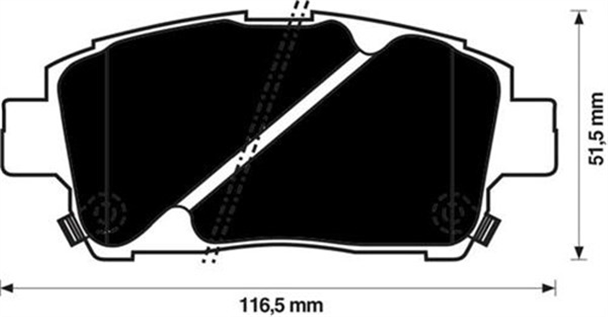 COROLLAÖN BALATA COROLLA 1.4 1.6 1.4VVTİ 1.6VVTİ 1.8 00-07 YARIS 1.3 1.5 1.4D-4D 99-9.05 MARELLI 323700009900MARELLIMARELLI 323700009900
