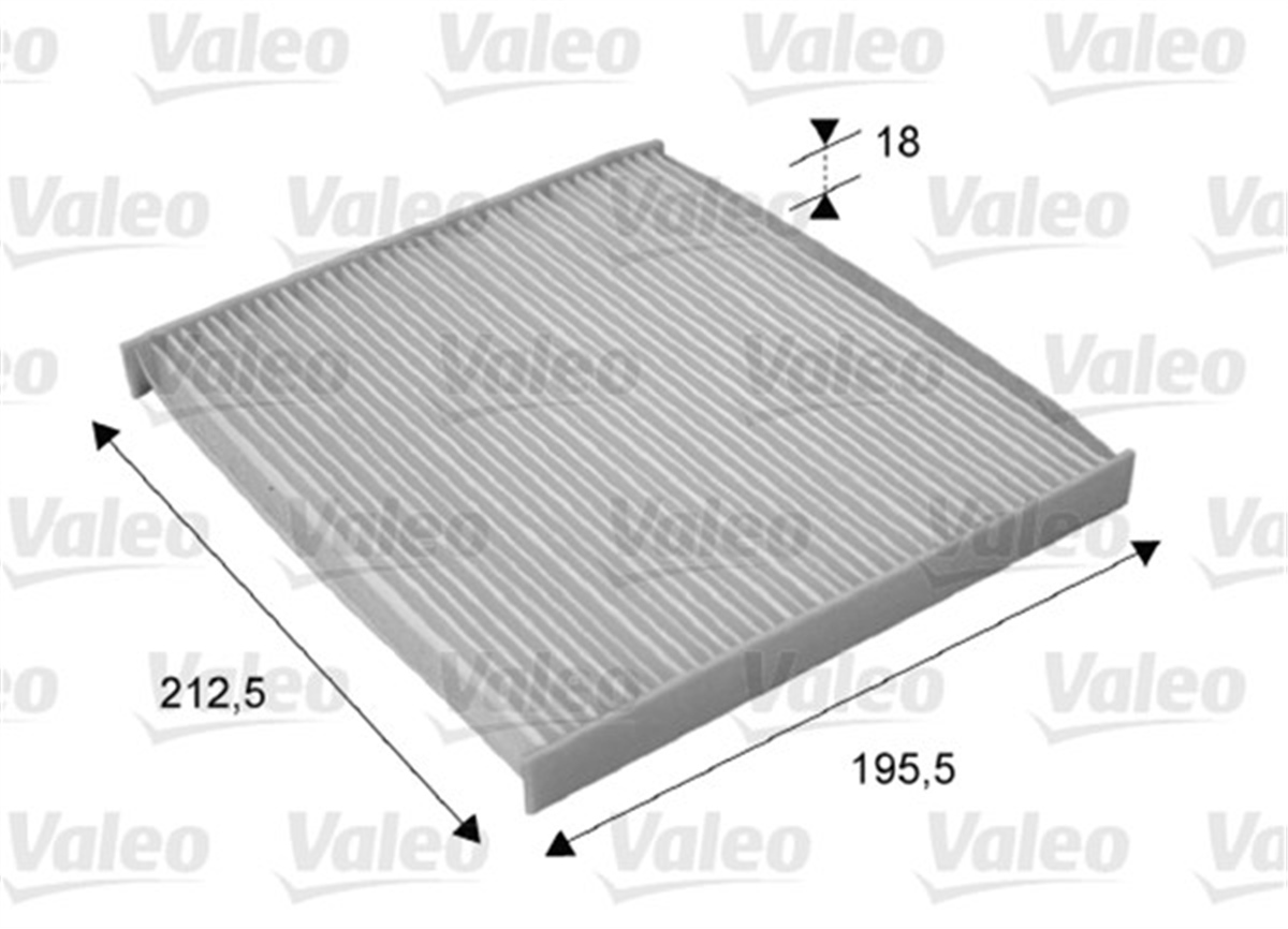 COROLLAPOLEN FİLTRESİ TOYOTA COROLLA IX VERSO PA VALEO 715689VALEOVALEO 715689