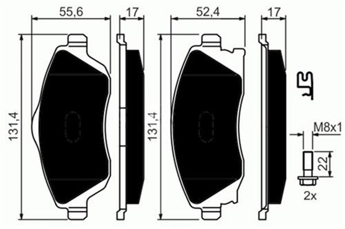 CORSAÖN BALATA COMBO C-CORSA C 1.3-1.7 CDTI 01 MERIVA 03 TIGRA 04 MARELLI 323700002400MARELLIMARELLI 323700002400