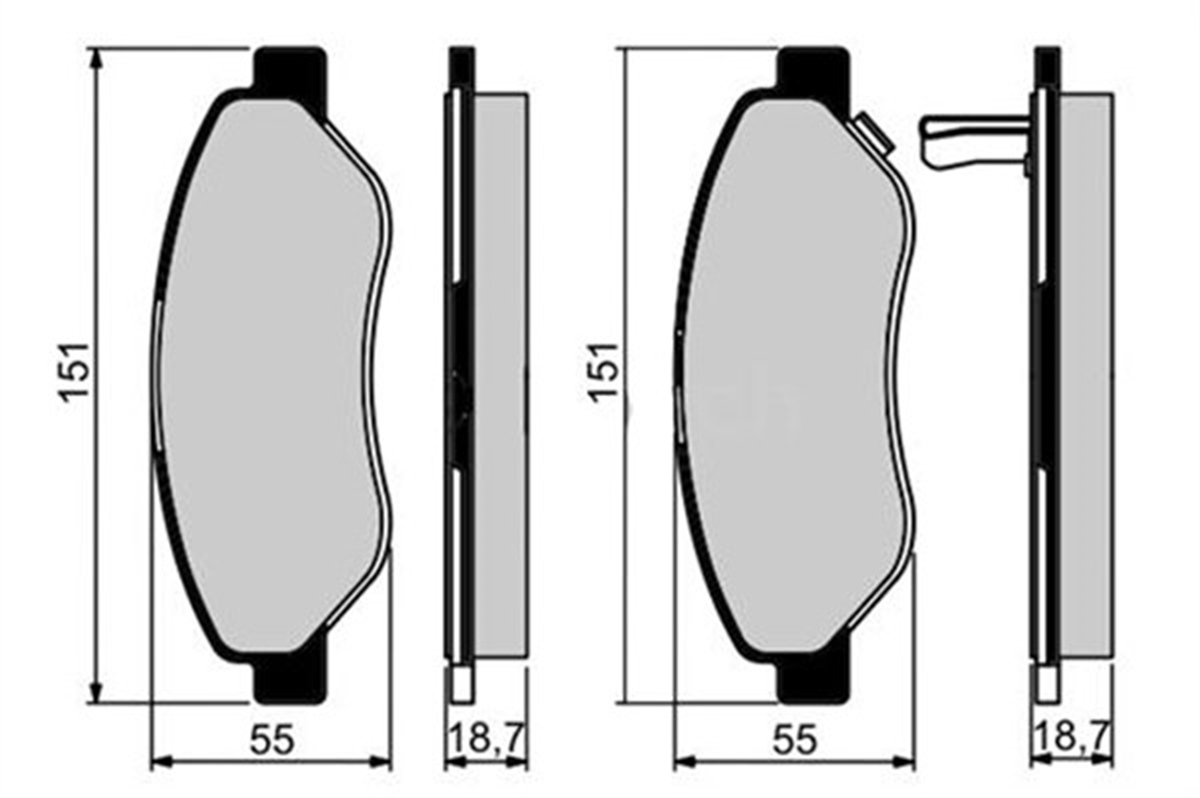 CORSAÖN BALATA CORSA D 1.7 CDTI 06 10 CORSA D 1.4 12 MARELLI 323700015700MARELLIMARELLI 323700015700