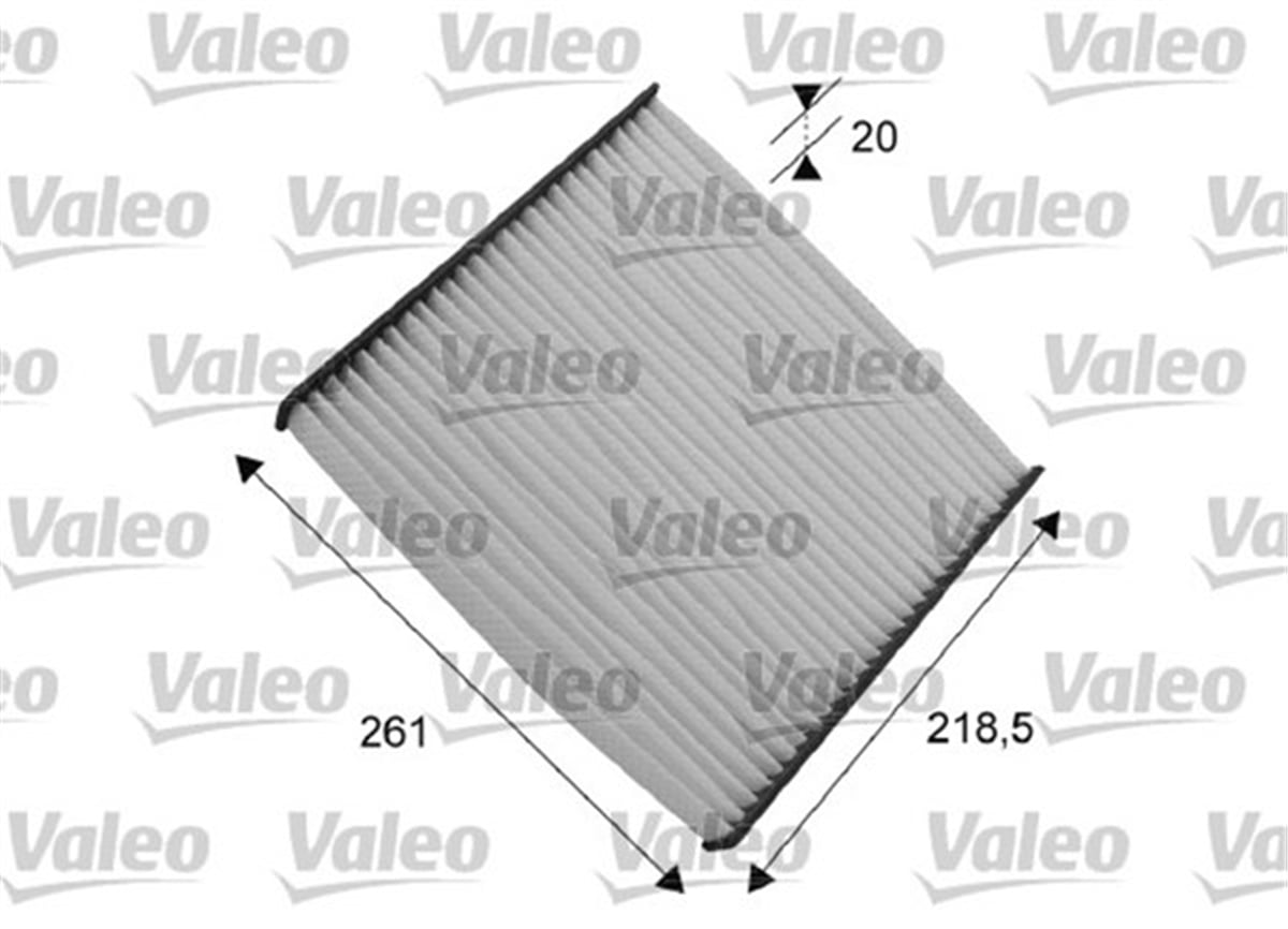 CORSAPOLEN FİLTRESİ CORSA D-PUNTO III-FIORINO-NEMO-MITO 1.3CDTI-1.4-1.6JTD-1.7CDTI VALEO 715552VALEOVALEO 715552