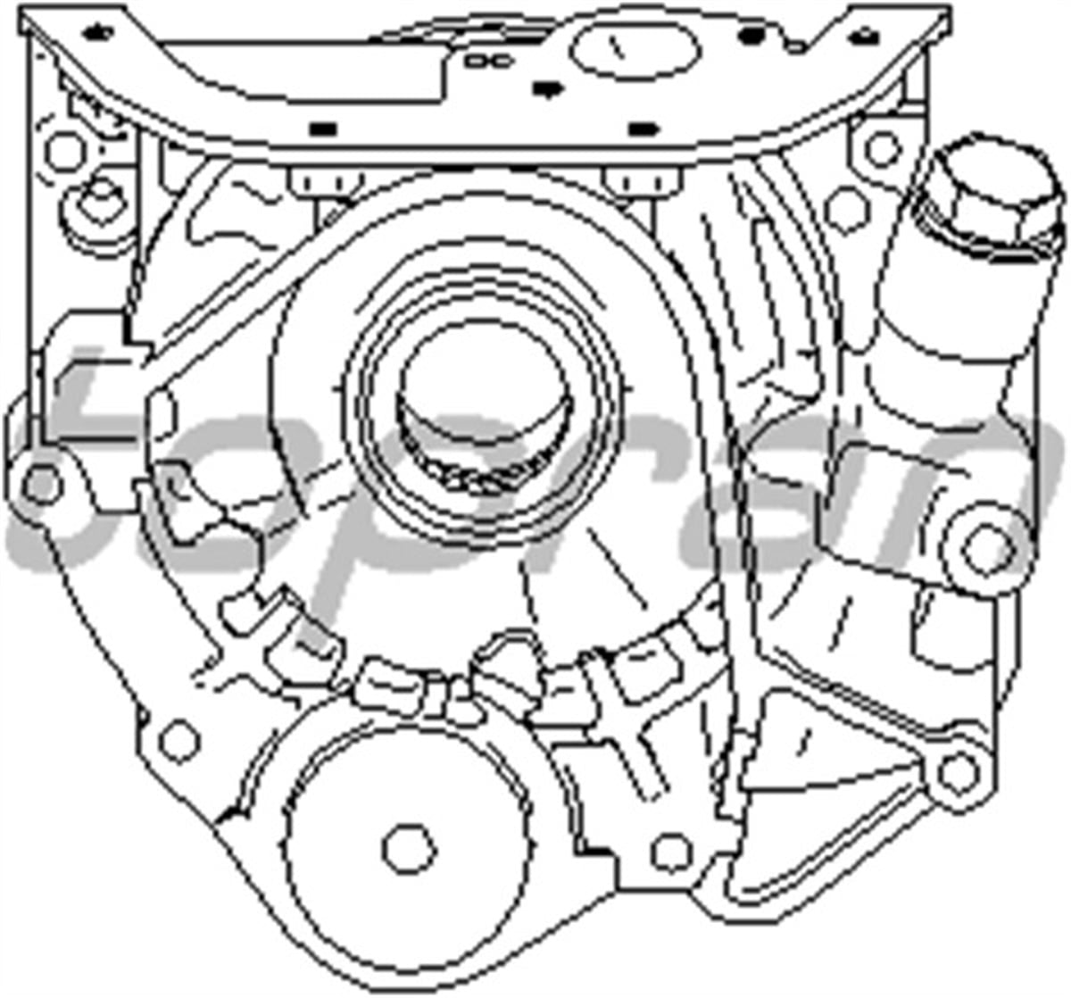 CRAFTERYAĞ POMPASI LT35 96-06 -CRAFTER 06 T4 96-03 -A6 94-97 2.5 TDİ TOPRAN 112350755TOPRANTOPRAN 112350755