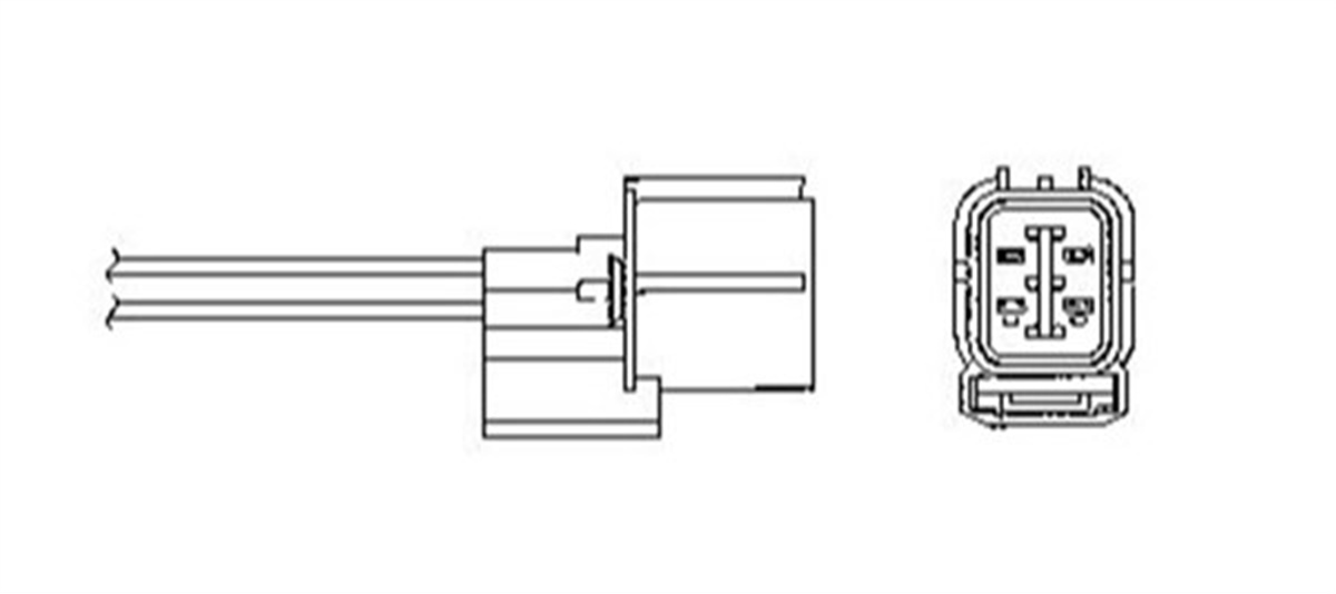 CRVOKSİJEN SENSÖRÜ OZA563-H6 ÖN HONDA CRV 2.0 02-06 300MM NGK 0062NGKNGK 0062