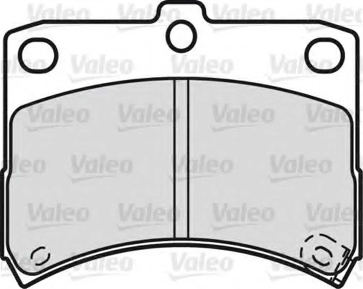 CUOREÖN BALATA DAIHATSU CUORE VI 1.0 95-03 VALEO 598883VALEOVALEO 598883