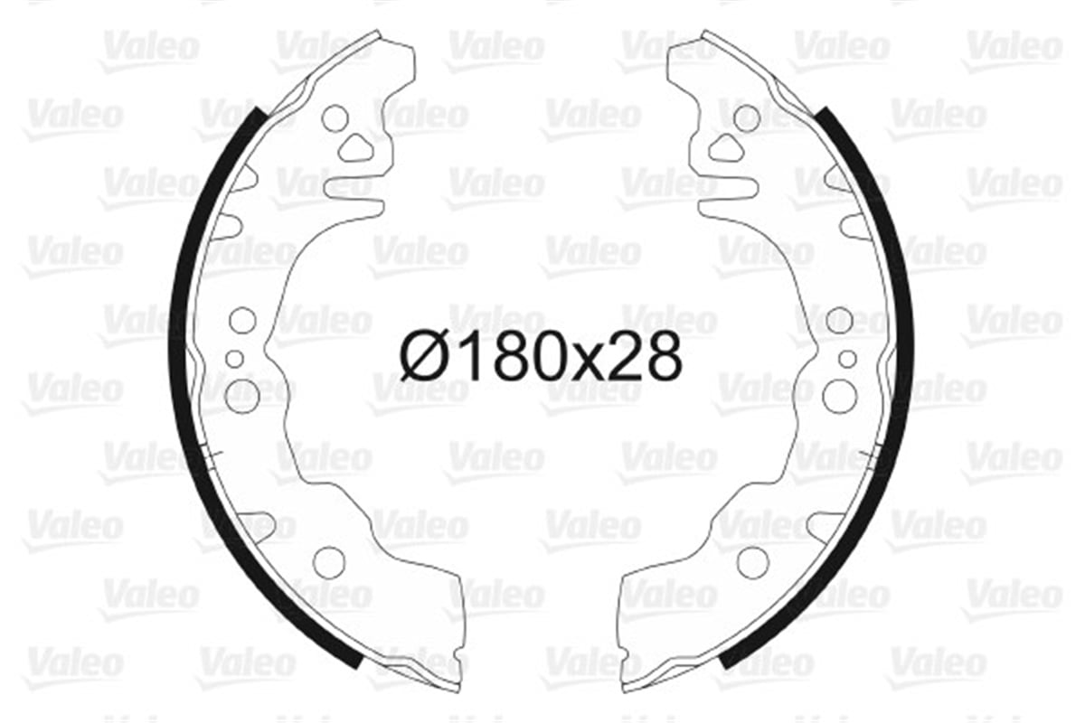 CUOREPABUÇLU FREN BALATASI DAIHATSU CUORE L276 4-2007 - DAIHATSU MATERİA M401-M402-M412 9-2006 - DA VALEO 564079VALEOVALEO 564079
