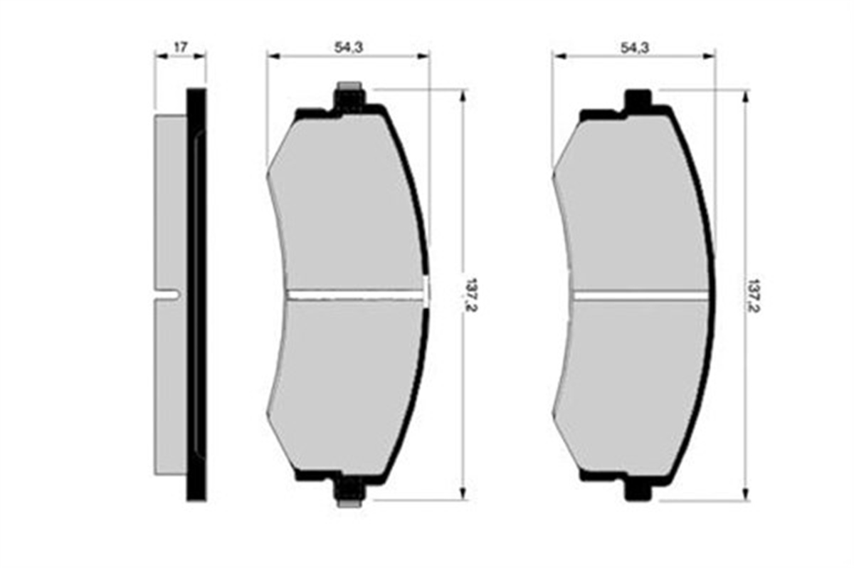 DAEWOOÖN BALATA DAEWOO REXTON 2.9TD 3.2V6 02 KORANDO 99 MUSSO 99 SSANGYONG FİŞLİ GDB3365 MARELLI 323700017100MARELLIMARELLI 323700017100