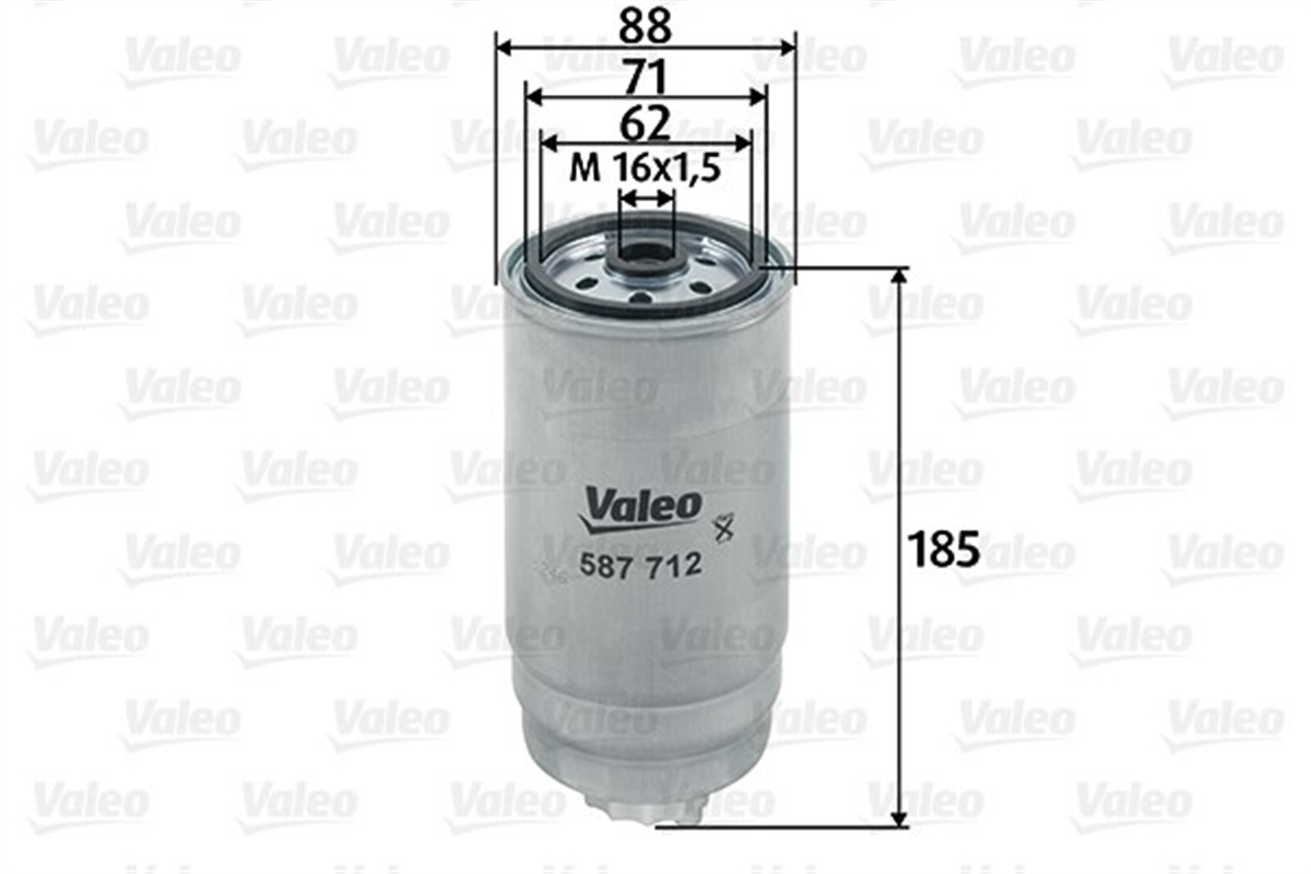 DAILYYAKIT FİLTRESİ MAZOT IVECO MASSIF 3.0 HPI-DAILY VALEO 587712VALEOVALEO 587712