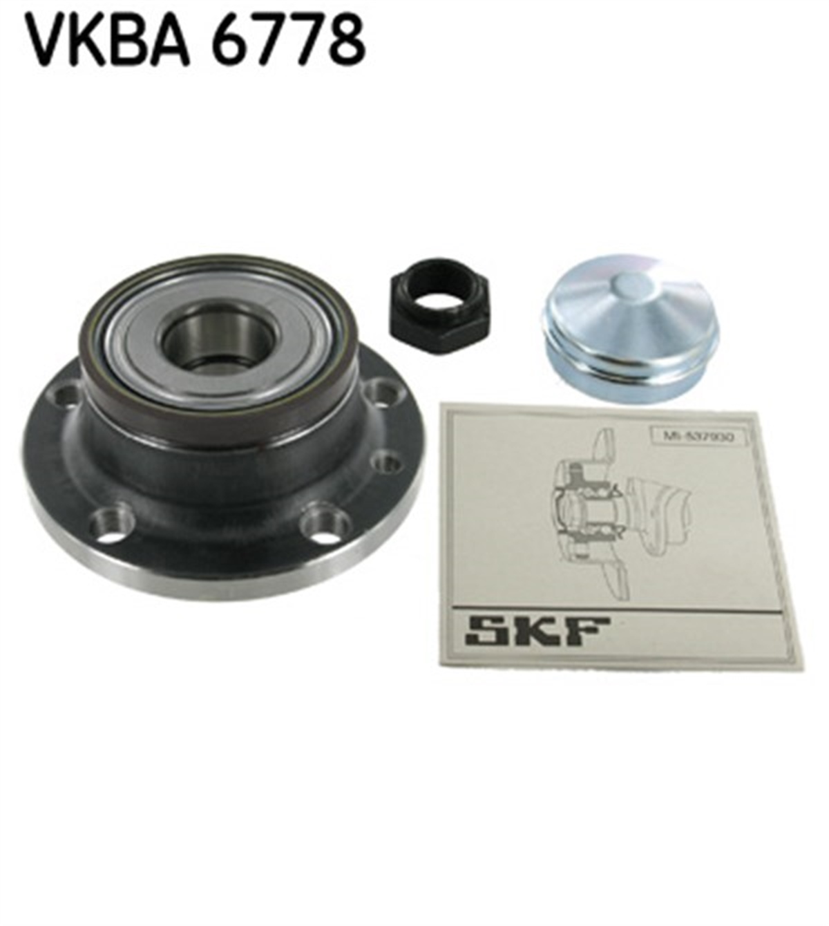 DOBLOARKA TEKER PORYASI RULMANLI DOBLO 09 SKF VKBA6778SKFSKF VKBA6778