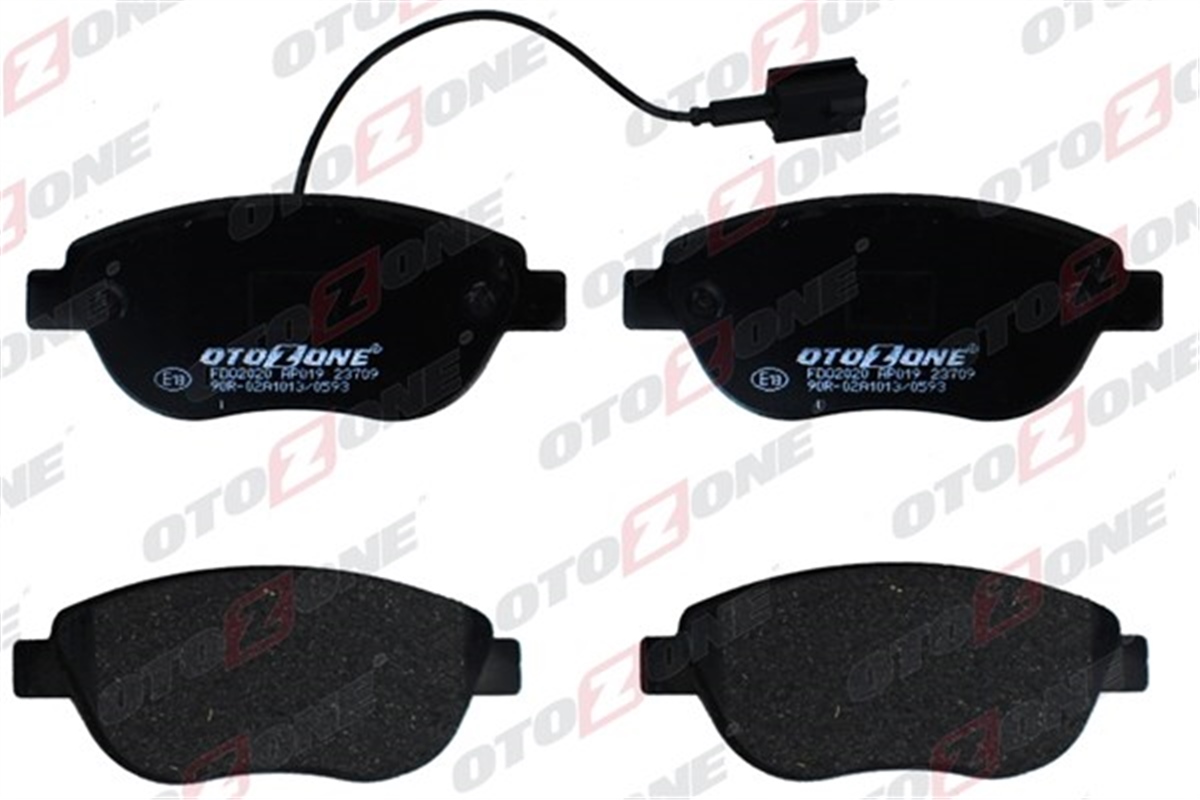 DOBLOÖN BALATA DOBLO 1.3-1.9 JTD 07 G.PUNTO 1.3 MJT 05 STILO 05 LINEA 07 BRAVO 07 215MM 2 FİŞLİ GDB1655 OTOZONE FDO2020OTOZONEOTOZONE FDO2020