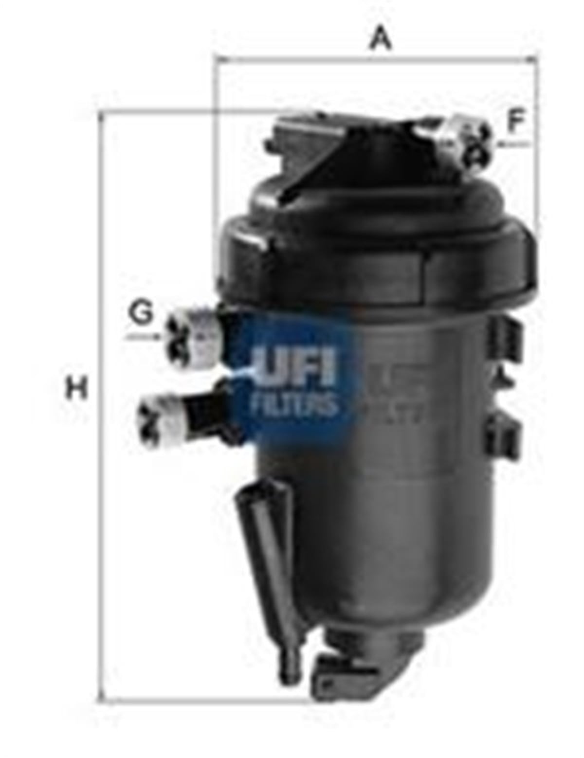 DOBLOYAKIT FİLTRESİ DOBLO CARGO 1.3 JTD 16V OE UFI 5511200UFIUFI 5511200