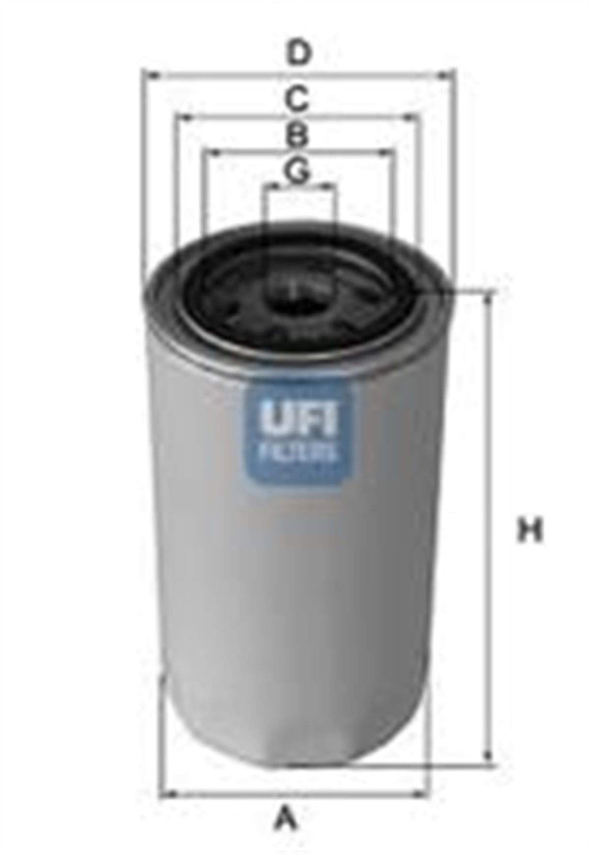 DUCATOYAĞ FİLTRESİ DUCATO-BOXER-JUMPER 3.0 06 UFI 2354600UFIUFI 2354600
