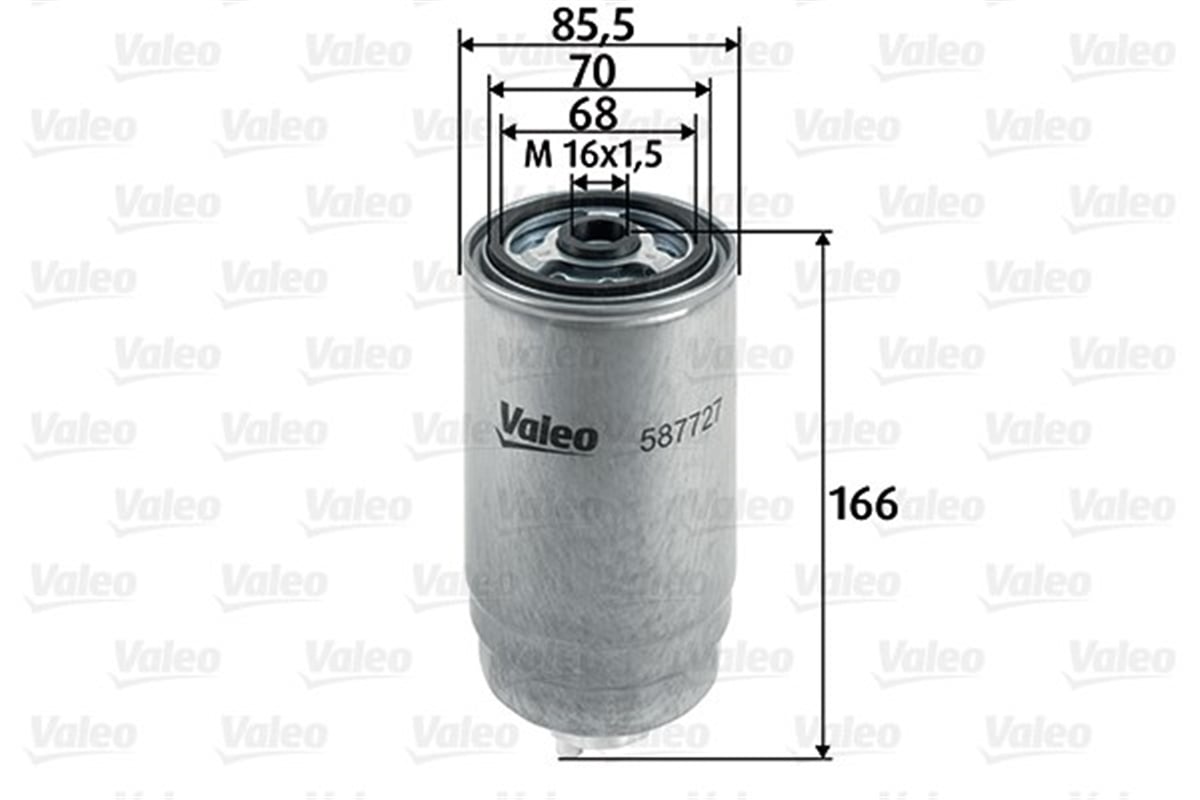 DUCATOYAKIT FİLTRESİ MAZOT FIAT DUCATO 2.8 JTD-2.3 JTD VALEO 587727VALEOVALEO 587727