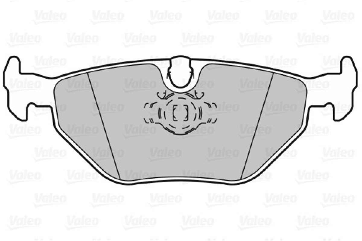 E39ARKA BALATA BMW E39 550İ 523İ 535İ 540İ 520D 525TDS 530D 96-6.03 VALEO 598311VALEOVALEO 598311