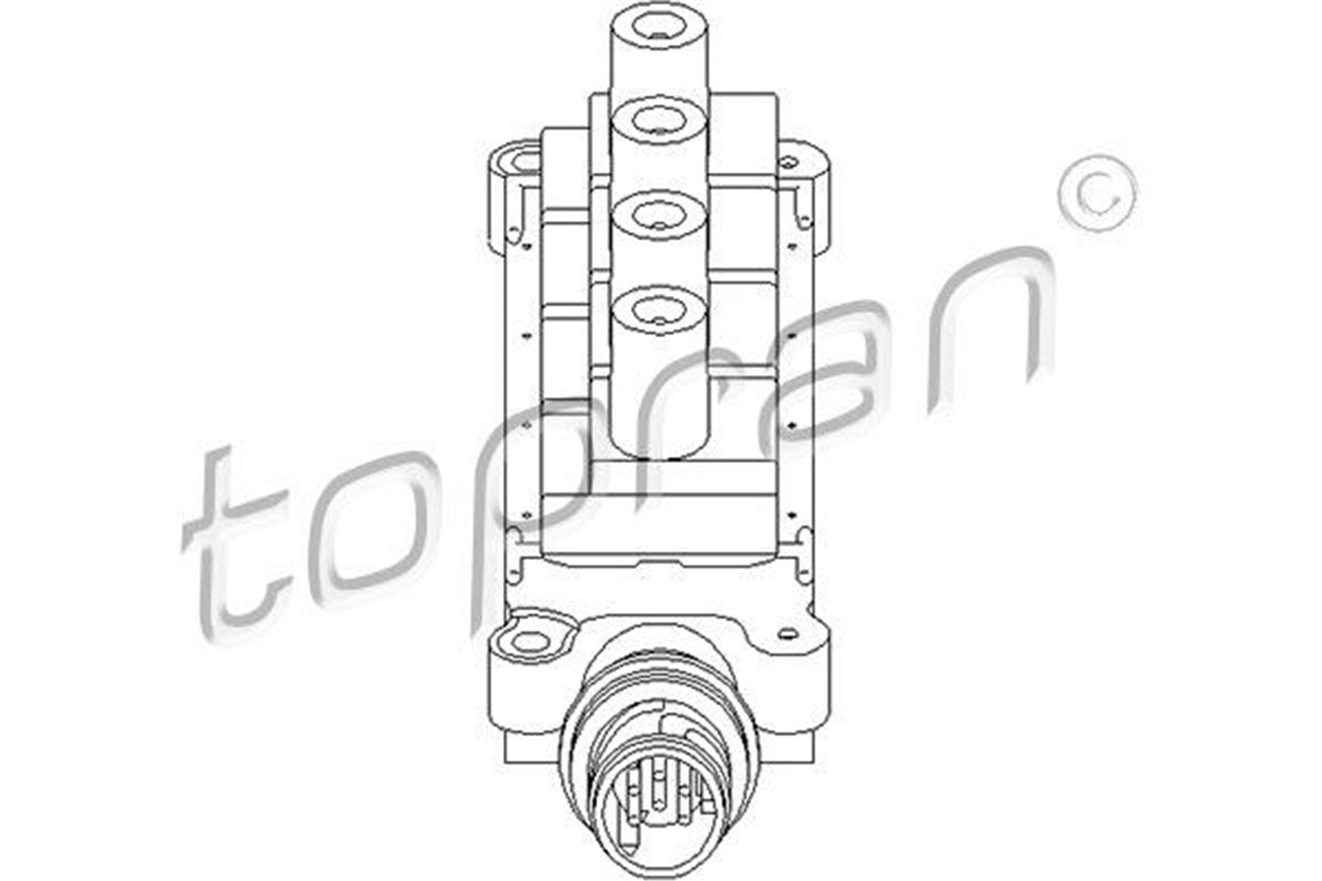 E46ATEŞLEME BOBİNİ BMW 3 SERİ E30 318İS 89-91 - E36 316İ-318İS 93-00 -Z3 1.9 95-99 E46 E34 TOPRAN 500957755TOPRANTOPRAN 500957755