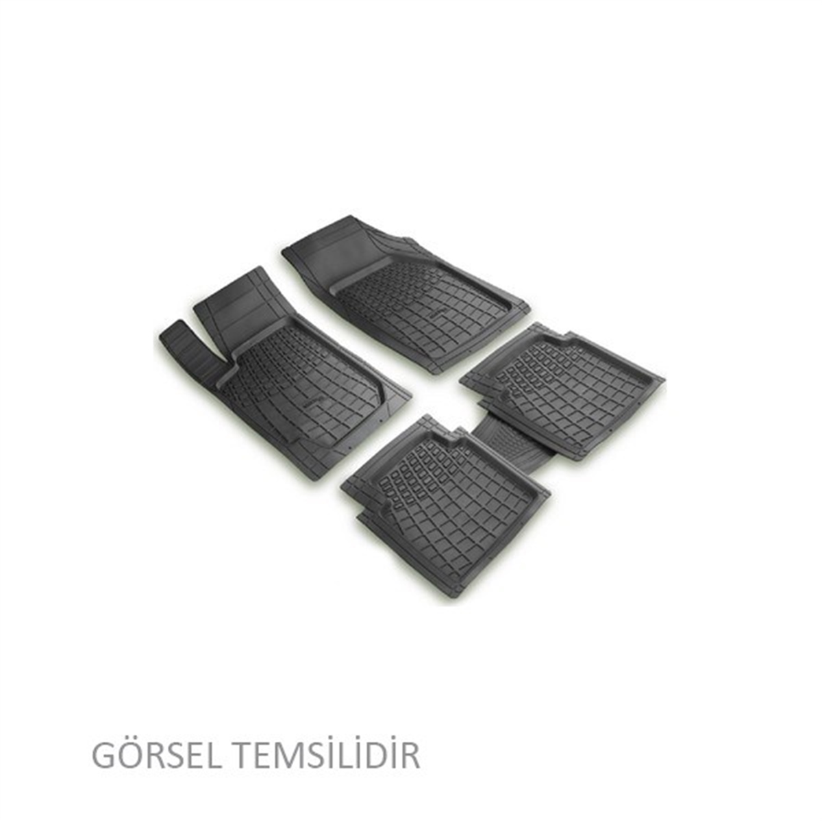 E70PERFLEX 3D X-MAT HAVUZLU PASPAS ÇEŞİTLERİ SİYAH BMW E70 X5 2007-2014 3D X-MAT 5 PCS PERFLEX PXM-BW07PERFLEXPERFLEX PXM-BW07