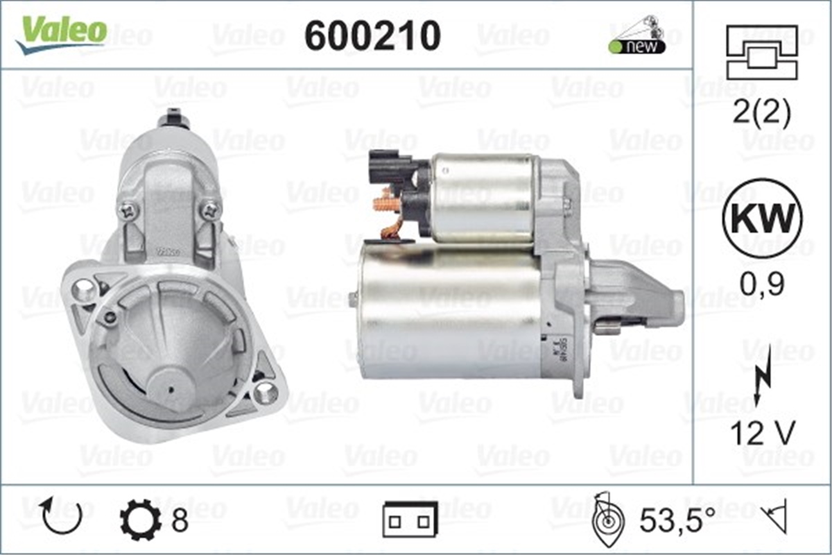 ELANTRAMARŞ MOTORU HYUNDAI ELANTRA-İ30 VALEO 600210VALEOVALEO 600210